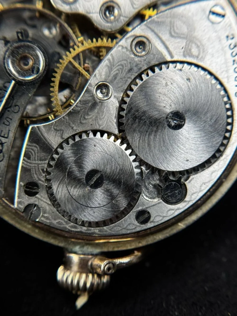 1919 Waltham Grade 225 17J 12S Pocket Watch Wadsworth 20 Yr Gold Filled Case